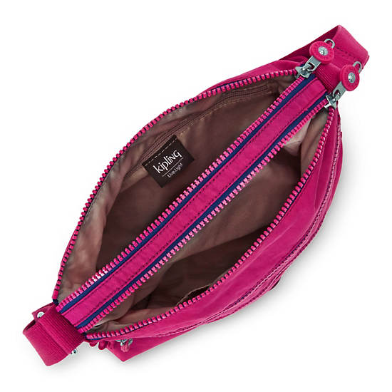 Kipling Alvar Crossbody Táska Rózsaszín Fukszia | HU 1066BE